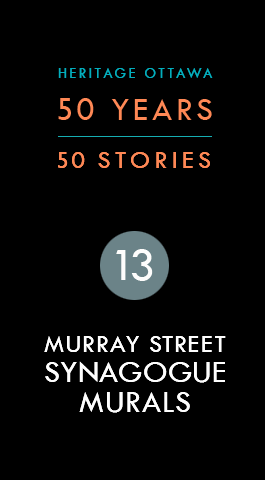 Murray Street Synagogue Murals | Murales de la Synagogue de la rue Murray
